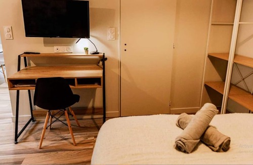 Saint-Chamond Apartment | Homerez - Beautiful studio for 2 ppl. at Saint-Chamond