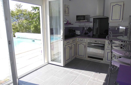 Gap Apartment | Independent studio in villa with pool. View overlooking Gap and surroundings