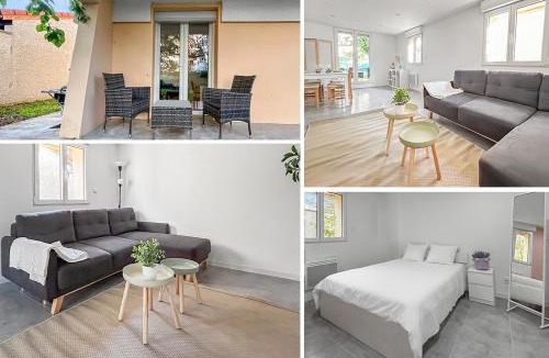 Saint-Bonnet-de-Mure Apartment | Jardin calme à 30min de Lyon