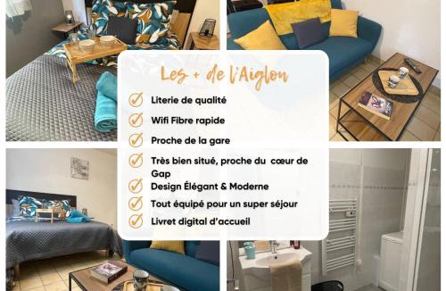 Gap Apartment | L'Aiglon Studio cocon au coeur de Gap