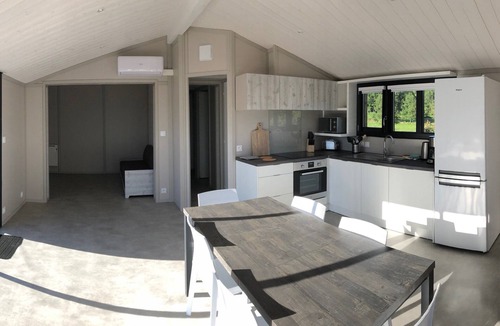La Chapelle-Taillefert Cottage | L'Ecrin du Breuil-Chalet Le Joyau et L'Opale -Private pool Jacuzzi Pétanque