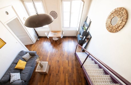 Croix Rousse Apartment | L'Indigo- Typical Canut Style - Croix Rousse 4 pax