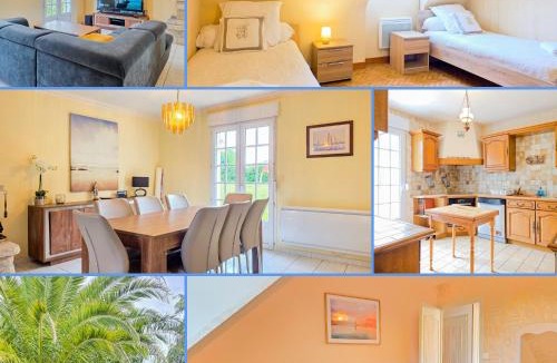 Etables-sur-Mer House | L'Oasis Tropicale - Vue mer & Plage à 7 min à pied