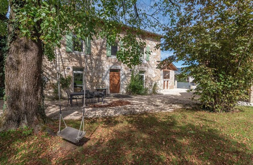 Saint-Laurent-en-Royans House | La Bastide de Combe Laval - Swimming pool, outbuilding & large estate