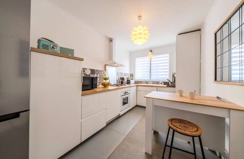 Rive Droite Apartment | La Terrasse de la Rade - Terrasse avec vue mer