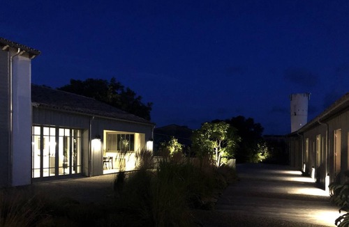 Loix House | Large architect-designed house with swimming pool and yoga studio