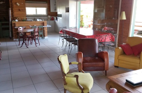 Lacanau-Ocean Ski Chalet | Large chalet 800m from the ocean.