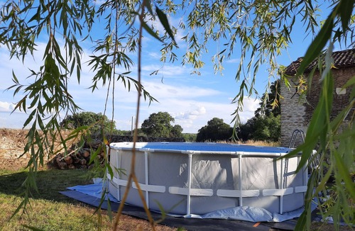 Cheneche House | Large gite - pool - quiet. weekly WE rental - near FUTUROSCOPE