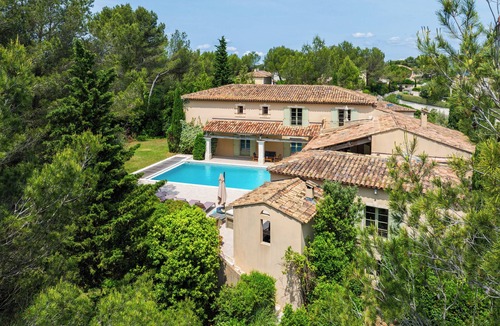 Pont Royal Villa | Large upscale property, 8 bedrooms 7 bathrooms,heating pool,sauna,air cond.,Golf