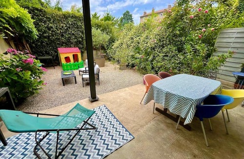 Alpes-Romans Apartment | Le Chorier- Appartement Centre ville avec Jardin