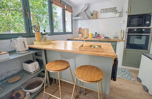 Saint-Cezaire-sur-Siagne Apartment | Le Figuier de Saint-Cé - Small garden - Terrace - View