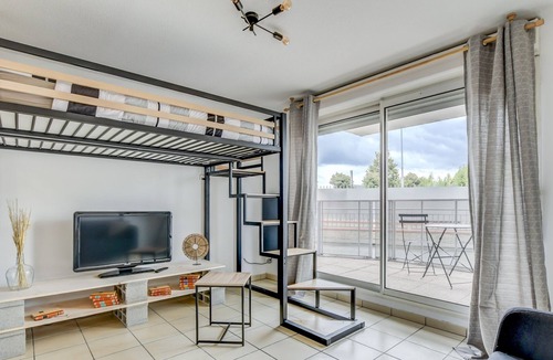 Tournefeuille Apartment | Le Marigny - Studio avec piscine partagée