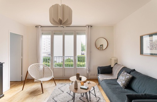 Francisco-Ferrer - Vern Apartment | Le Montaigne - appt proche de la gare