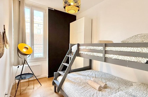 Prado - Republique Apartment | Le Palme d'Or, 3 pièces - impasse privée - 7 pers