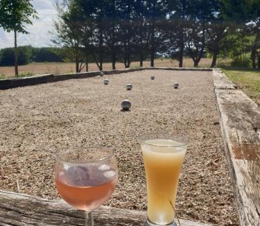 Montaigu-de-Quercy Villa | Les Artals- Villa avec piscine 12m, boulodrome