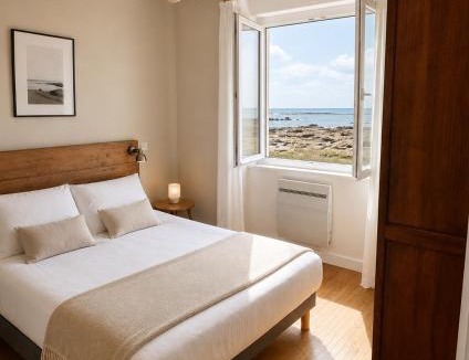Treffiagat House | LocaLise - M6C - Les Clés de l'Océan - Maison avec vue mer exceptionnelle - Accès plage immédiat depuis la terrasse - Terrasse, jardin clos - Wifi inclus - Linge de lit inclus