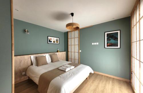 La Combe-de-Lancey Apartment | Logement avec jacuzzi et sauna en terrasse, belle vue panoramique