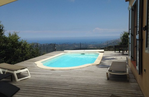 Speloncato Villa | LUXURY VILLA exceptional panoramic view over the Réginu valley and the sea