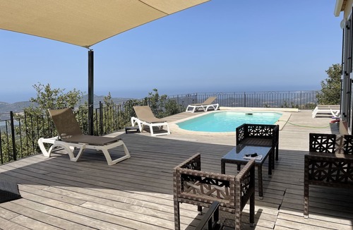 Speloncato Villa | LUXURY VILLA exceptional panoramic view over the Réginu valley and the sea