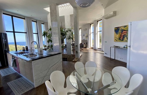 Marine de Davia Villa | Magnificent architect-designed villa - Heated pool - Panoramic sea view