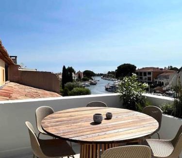 Port Grimaud Villa | Maison avec piscine et amarrage