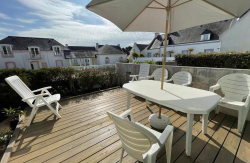 Locmaria House | Maison de vacances de 56 m2 dans résidence avec piscine chauffée proche plages