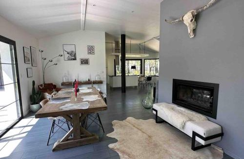 Biscarrosse Villa | Maison du Lac avec Lagon, Spa de Nage, Jacuzzi