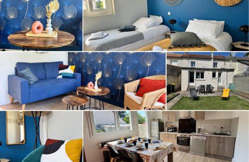 Bressuire Villa | Maison Malabry en hyper centre avec jardin 6 pers