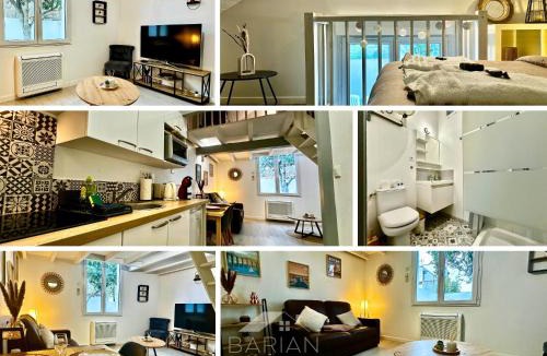 La Rochelle House | Maisonnette avec climatisation et cour - ménage et linge inclus
