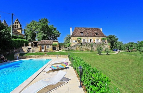 Nadaillac-de-Rouge House | Manor Rectory16th,5*Heated pool, Air Cdg,1ha Park, Not overlooked,10mnDord Valey