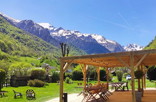 Estaing House | Mobil-home, pets allowed - 6 guests