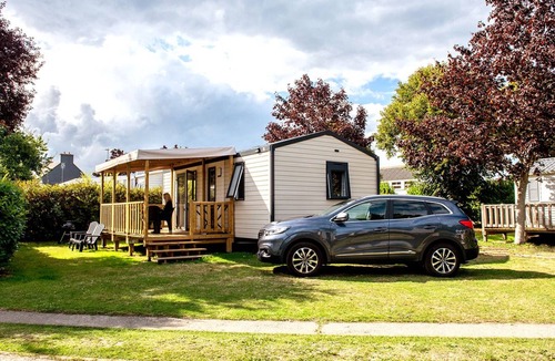 Pordic House | Mobile home with terrace in Pordic for 4 people