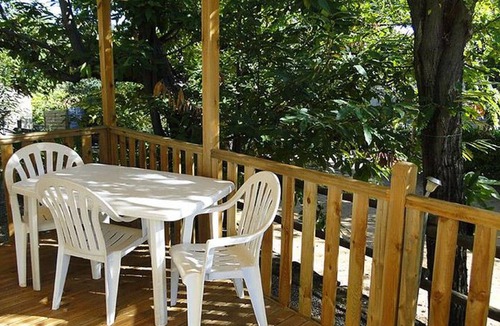 Ribes House | Mobile Home with Terrace for 4 in Ribes