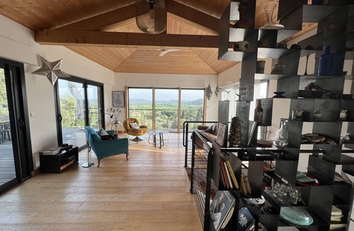 Corconne House | Modern architect build eco wooden house