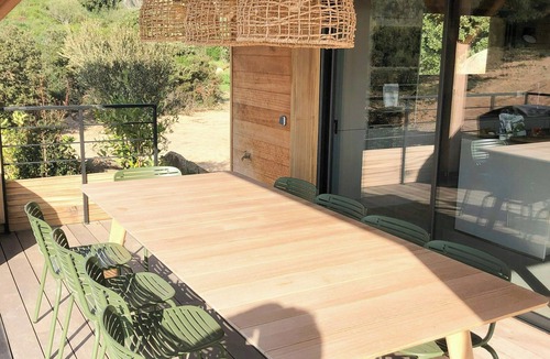 Pianotolli-Caldarello House | Modern villa with sea view in Corsica