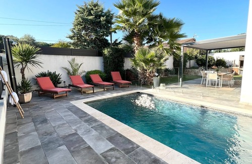 Puget-sur-Argens Villa | Modern villa in Puget sur Argens with private pool and 4 bedrooms