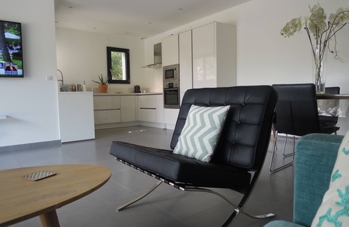 Santa Giulia Villa | Modern villa, private heated pool, 5 minutes from beautiful Corsican beaches!