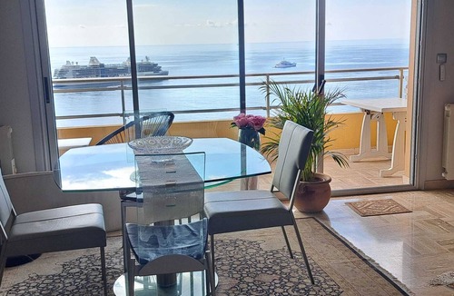 Roquebrune-Cap-Martin Apartment | MONACO Fantastic Seaview -1 bedroom - 80m² - AC