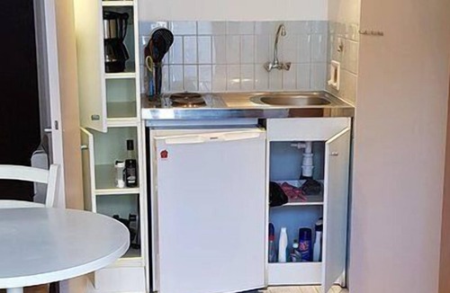 4th Arrondissement Apartment | Observatory Studio furnished with balconies overlooking quiet garden