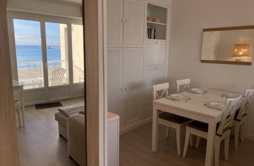 Saint-Cast-le-Guildo Apartment | Pleasant apartment with sea view for 4 people