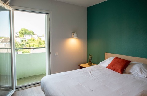 Lambezellec Apartment | Près de la Mer ! Studio avec balcon privé + wifi