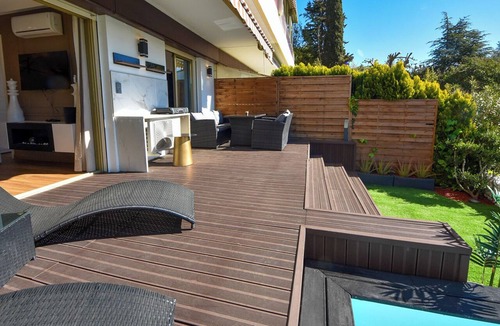 Cannes La Bocca Apartment | Private Pool - Beach & Palais Nearby