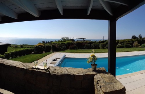 Plougonvelin House | Promo from July 20th to 27th -25% Detached house with pool and sea view