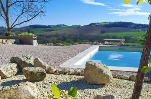 Marsac Cottage | Que Pour 2,Cottage La Detente, 1-bedroom with swimming pool and AC Mauroux, Gers