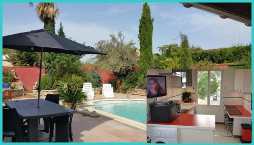 Roques Apartment | REDHOUSE Studio solarium piscine
