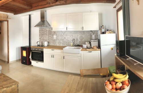 Risoul Apartment | Renovated apartment, terrace with insane views