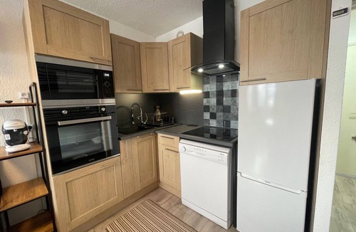 Le Super-Sauze Apartment | Renovated studio at Super Sauze, slopes access, sleeps 5-6.