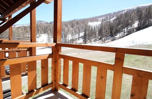 Puy-Saint-Vincent Ski Chalet | Residence Parc Aux Etoiles - CH15PAE - DUPLEX CHALET 2 CHAMBRES, TERRASS AND BALCONY