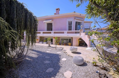 La Californie Apartment | Souplex villa Nice Fabron exclusive pool sea view, 3 min beach, streetcar, shops