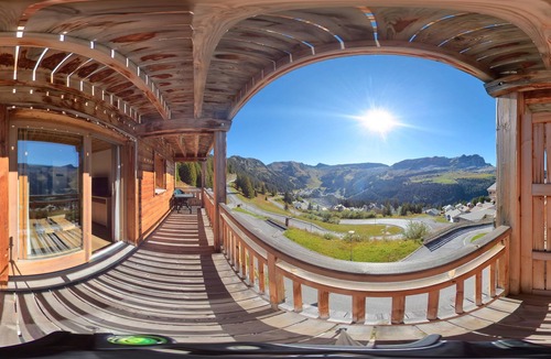 Flaine Apartment | South-facing panoramic mountain view - T2 ski in, Pool & Spa